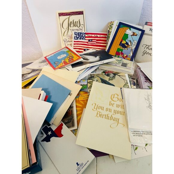 Assorted Greeting Cards Birthday Thank You Christmas Humor Sympathy & Envelopes - Picture 1 of 5